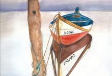 Aquarelle n°31: "Barque"